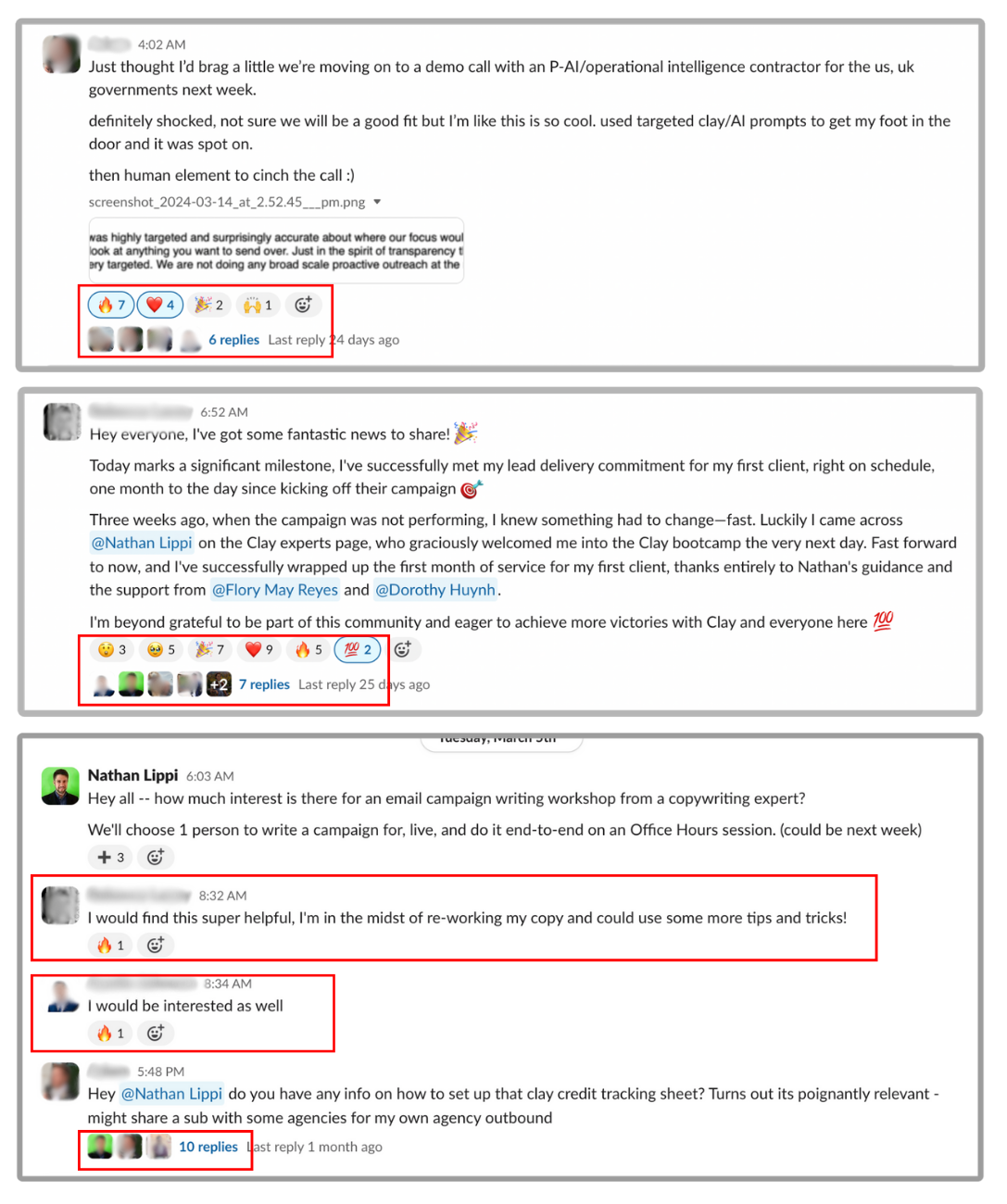Community example
