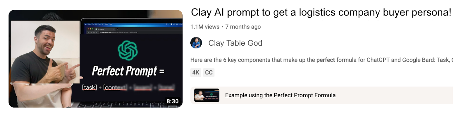 Clay tutorials on YouTube